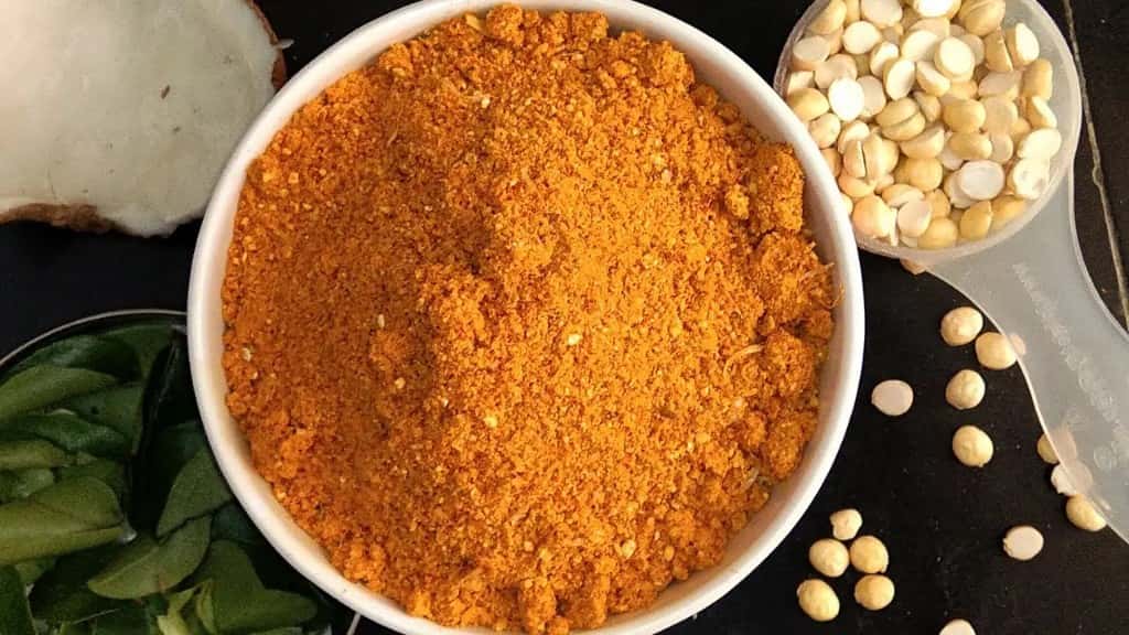 Mahaa Mart Putnala Karam Podi | Roasted Gram Spice Powder